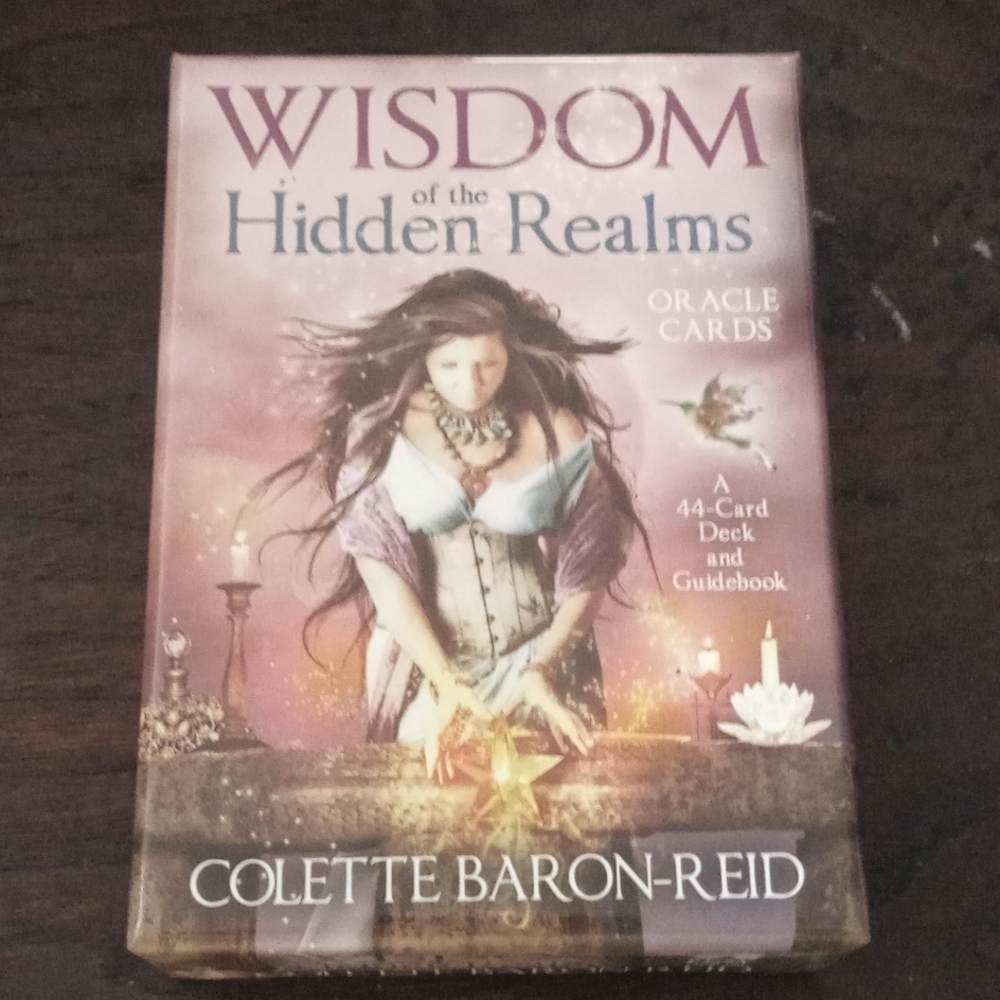 Wisdom Of The Hidden Realms Oracle Card Deck by Colette Baron-Reid